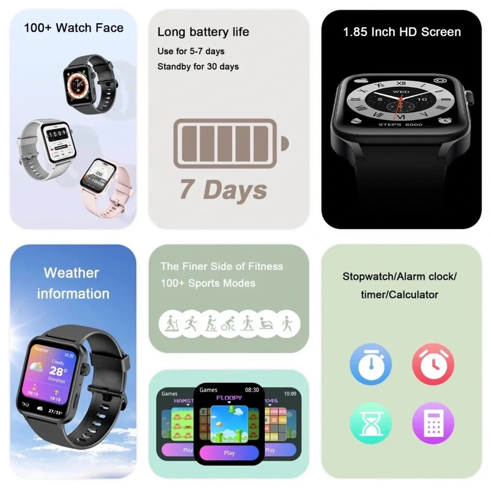 Smart Watch - Black NWT